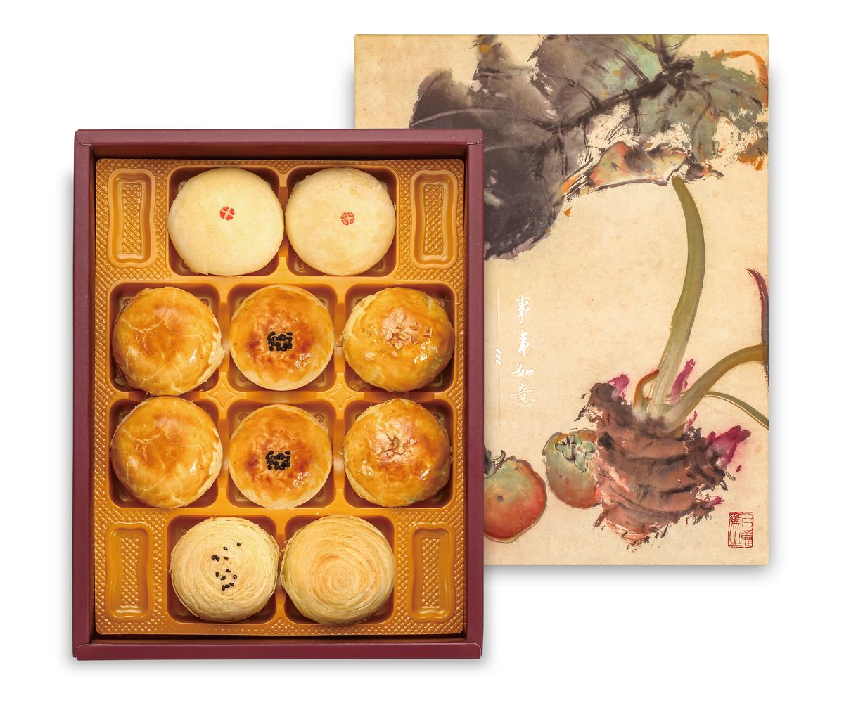 柿柿如芋國畫系列
