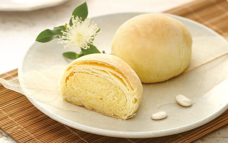 白豆沙小月餅