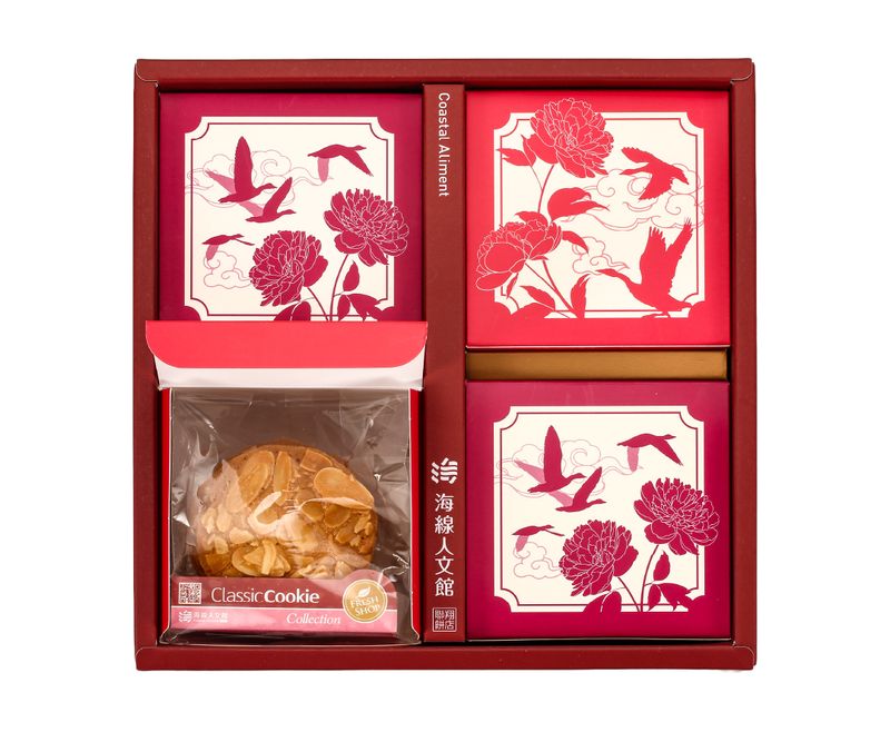杏仁瓦片40片禮盒(10入包x4)